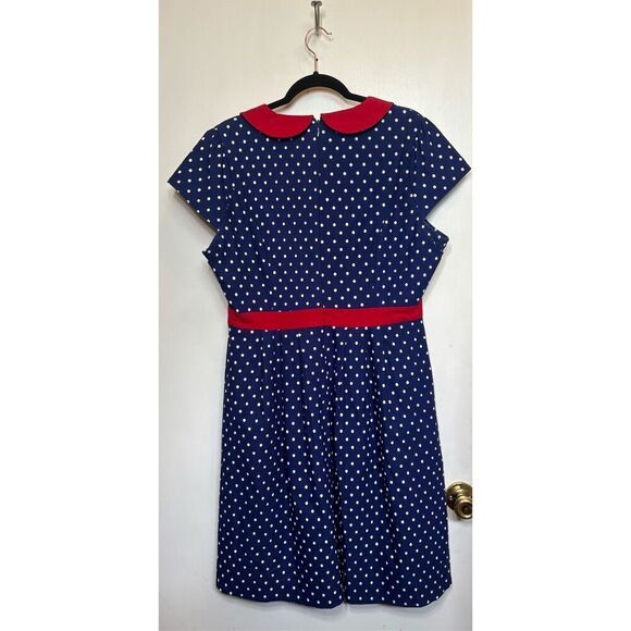 Sourpuss Retro Sailor polka dot dress size XXXL - Picture 10 of 14